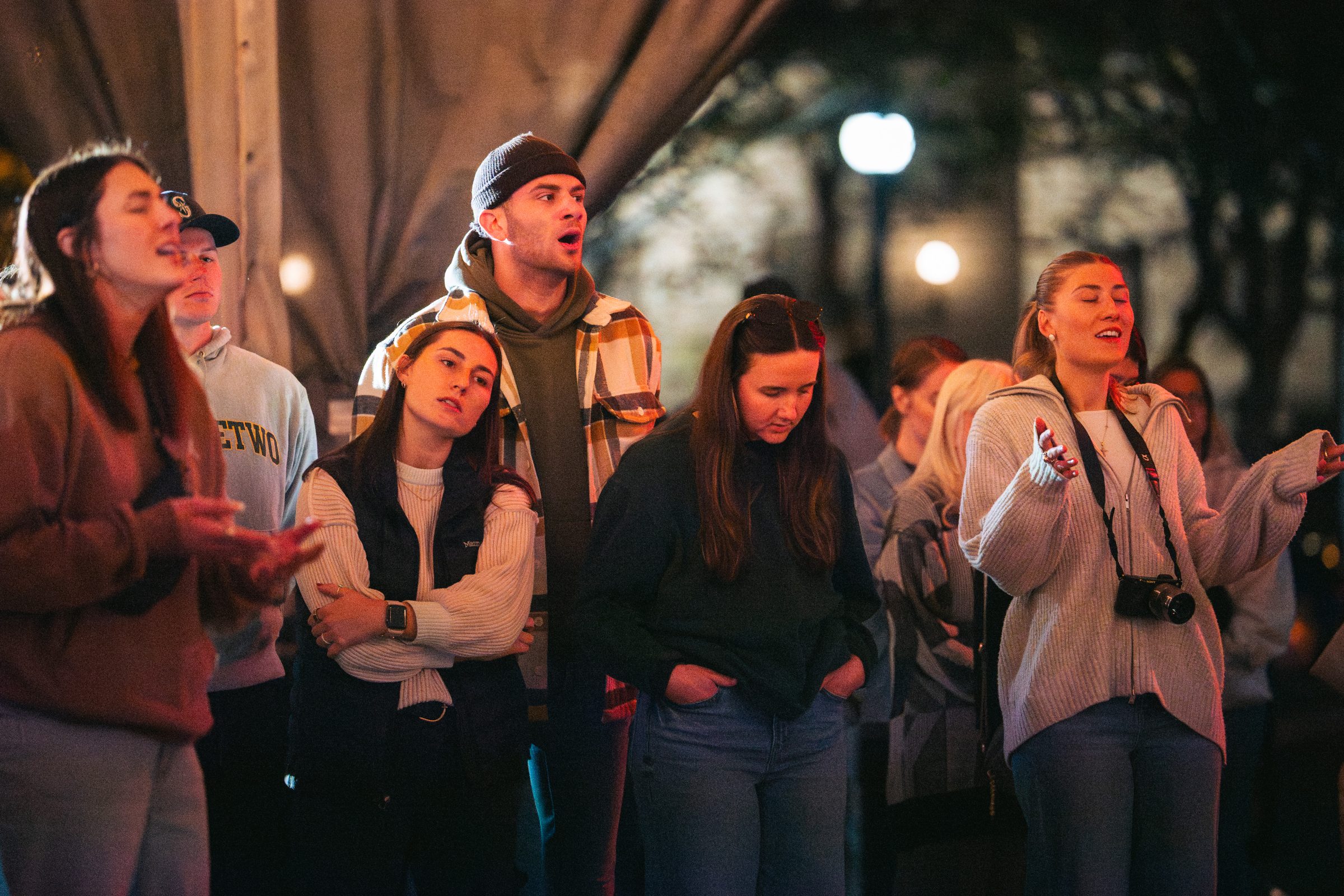 Revive worshippers at Unashamed, Schenley Plaza