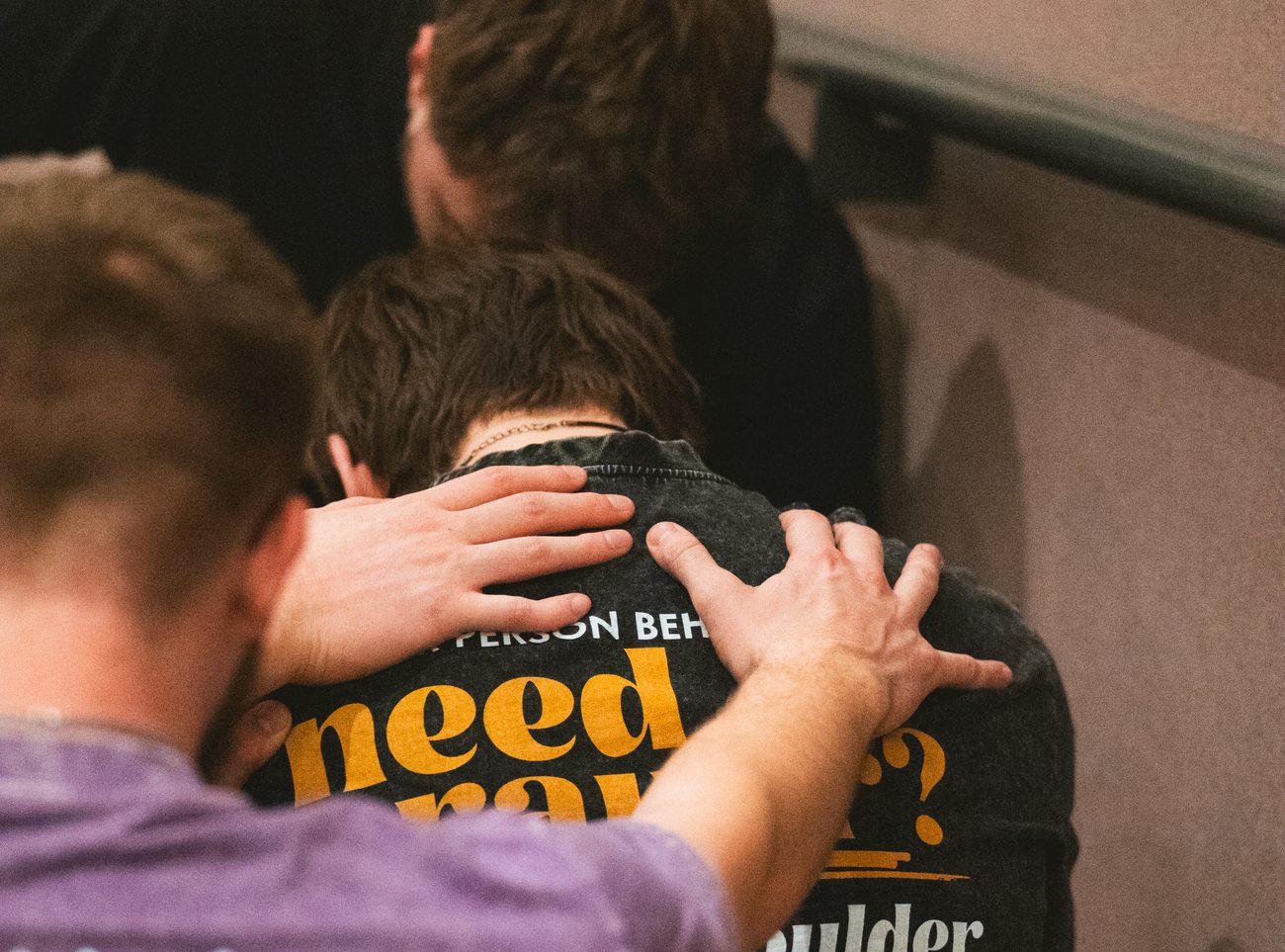 Prayer over students